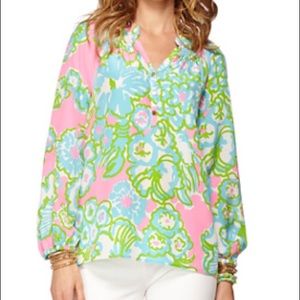 Lilly Pulitzer Elsa Top- Pink A Delicacy!